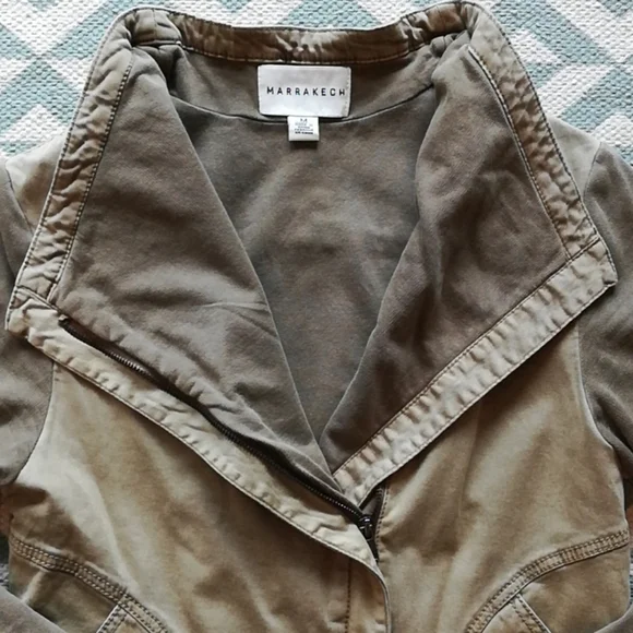 Anthropologie Olive Jacket - Picture 4 of 8